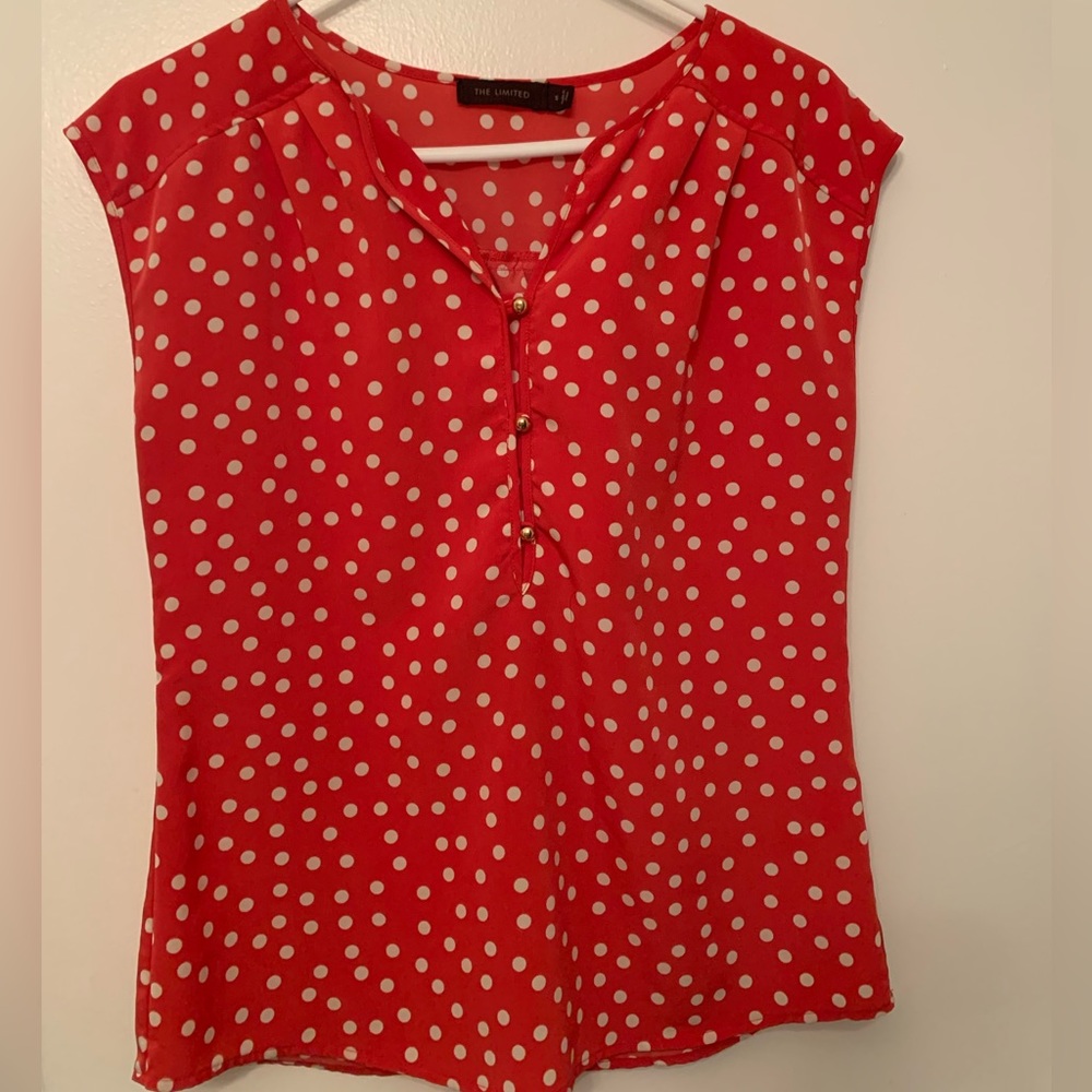 Red blouse